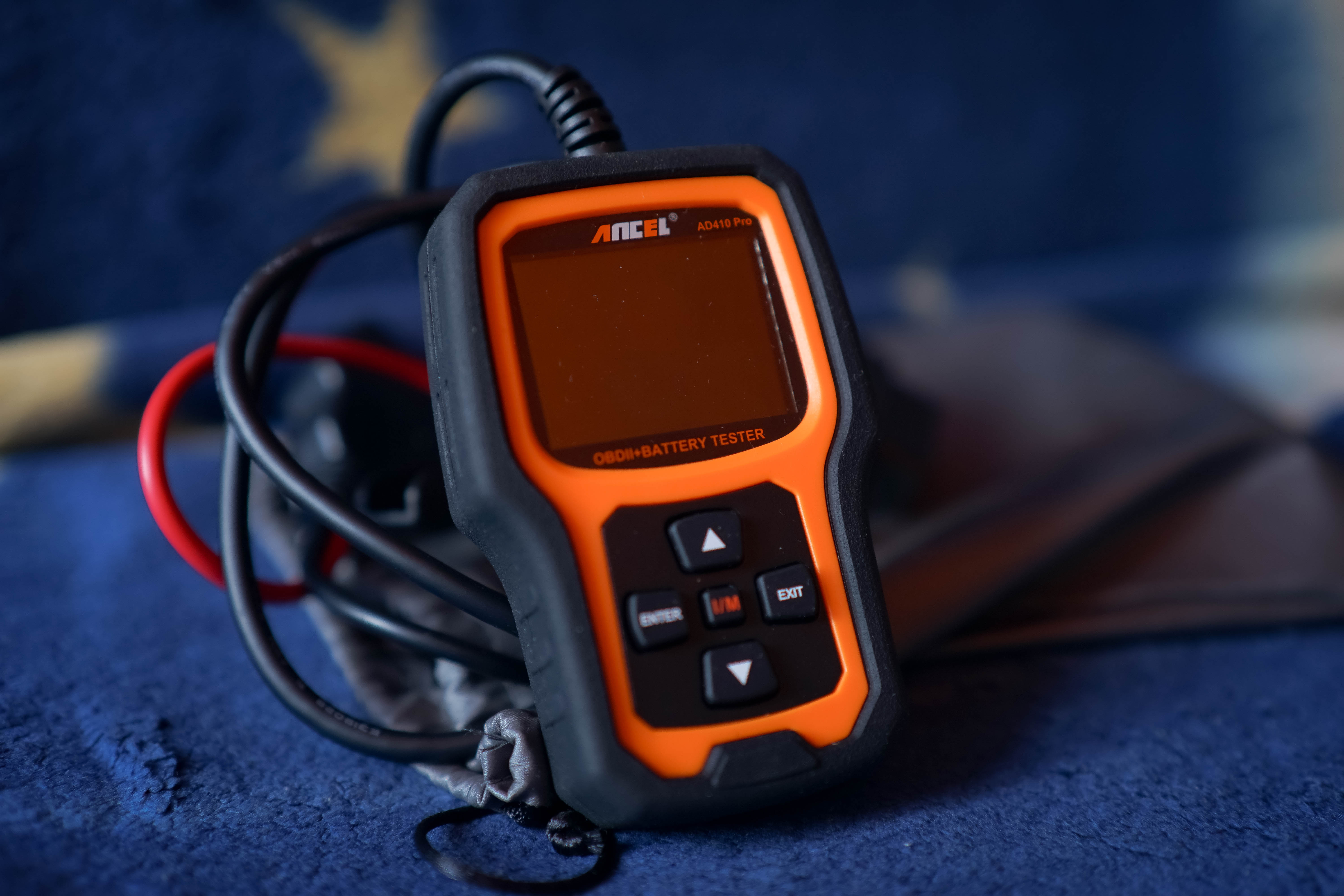 Skaner diagostyczny Ancel Ad410 Pro + Interfejs Tester akumulatora
